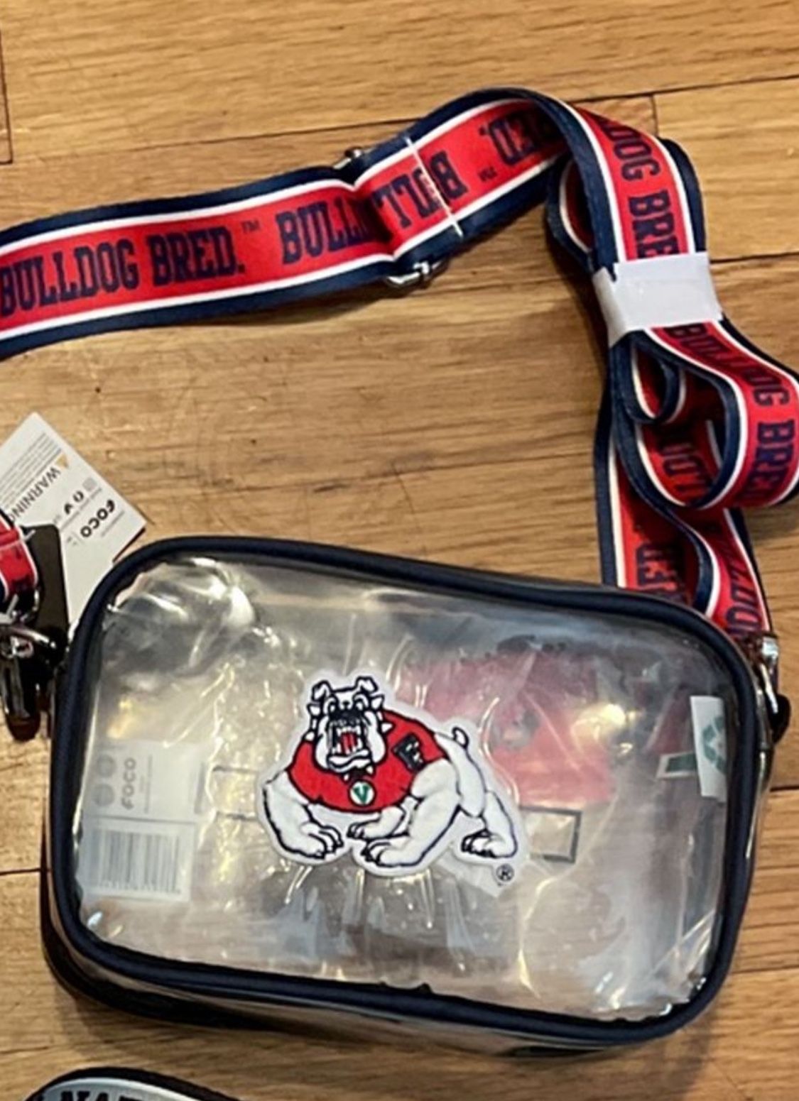 Fresno State Bulldog’s Clear  Stadium Bags