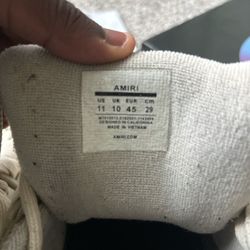 Amiri MA-1 Beige Size 11