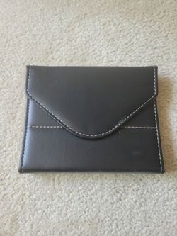 Small Black Faux Leather Photo Album