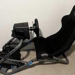 Logitech G Pro Driving Wheel And Racing chair /with Pedals