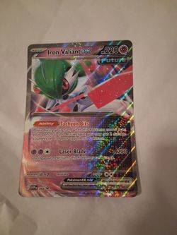 Iron Valiant ex Pokémon Card SVP 068
