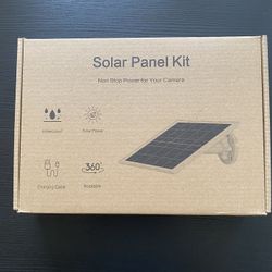 8W Solar Panel Kit for Cameras Or Other Compatible Devices 