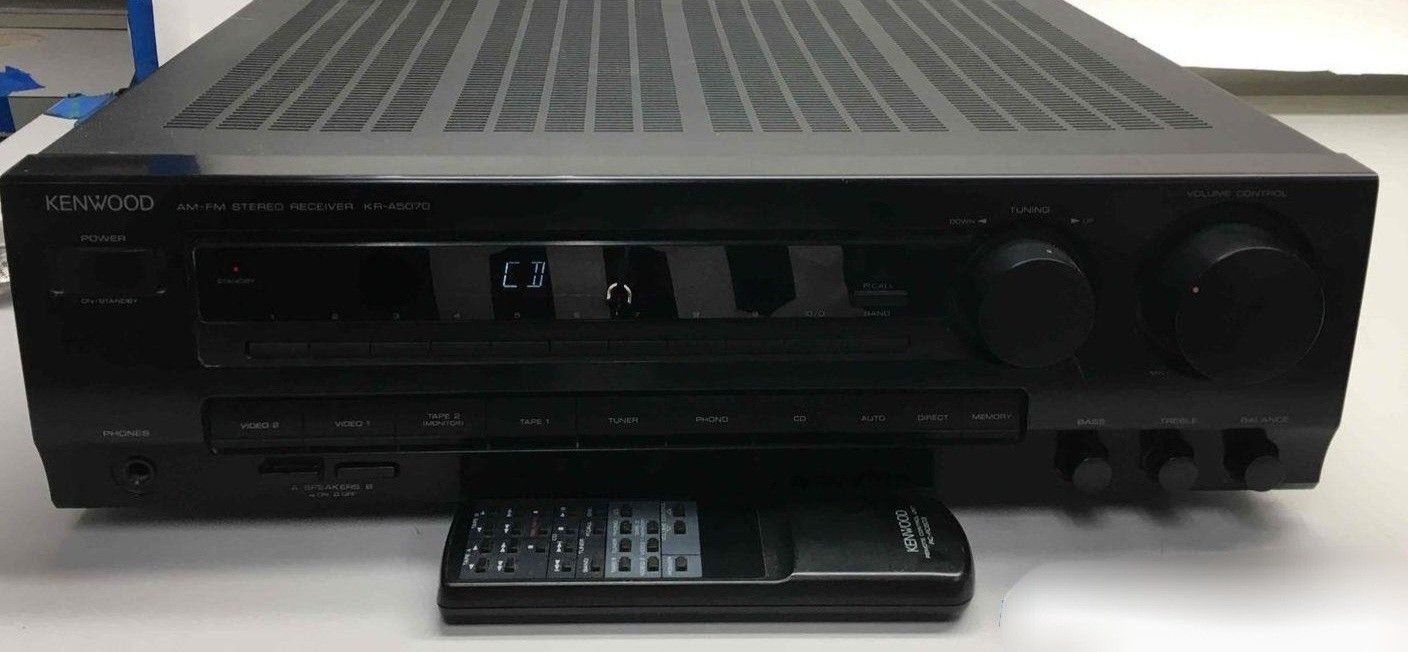 Kenwood HomeTheater Stereo Receiver KR-A5070 & Remote.