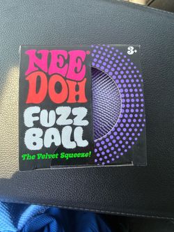 needoh fuzz ball purple
