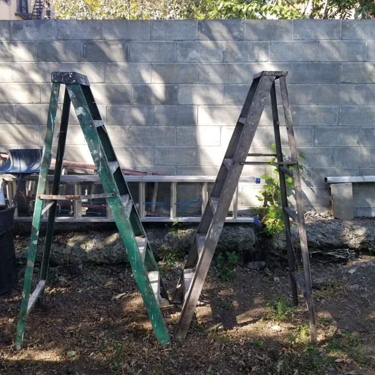Two 6 Foot Ladders