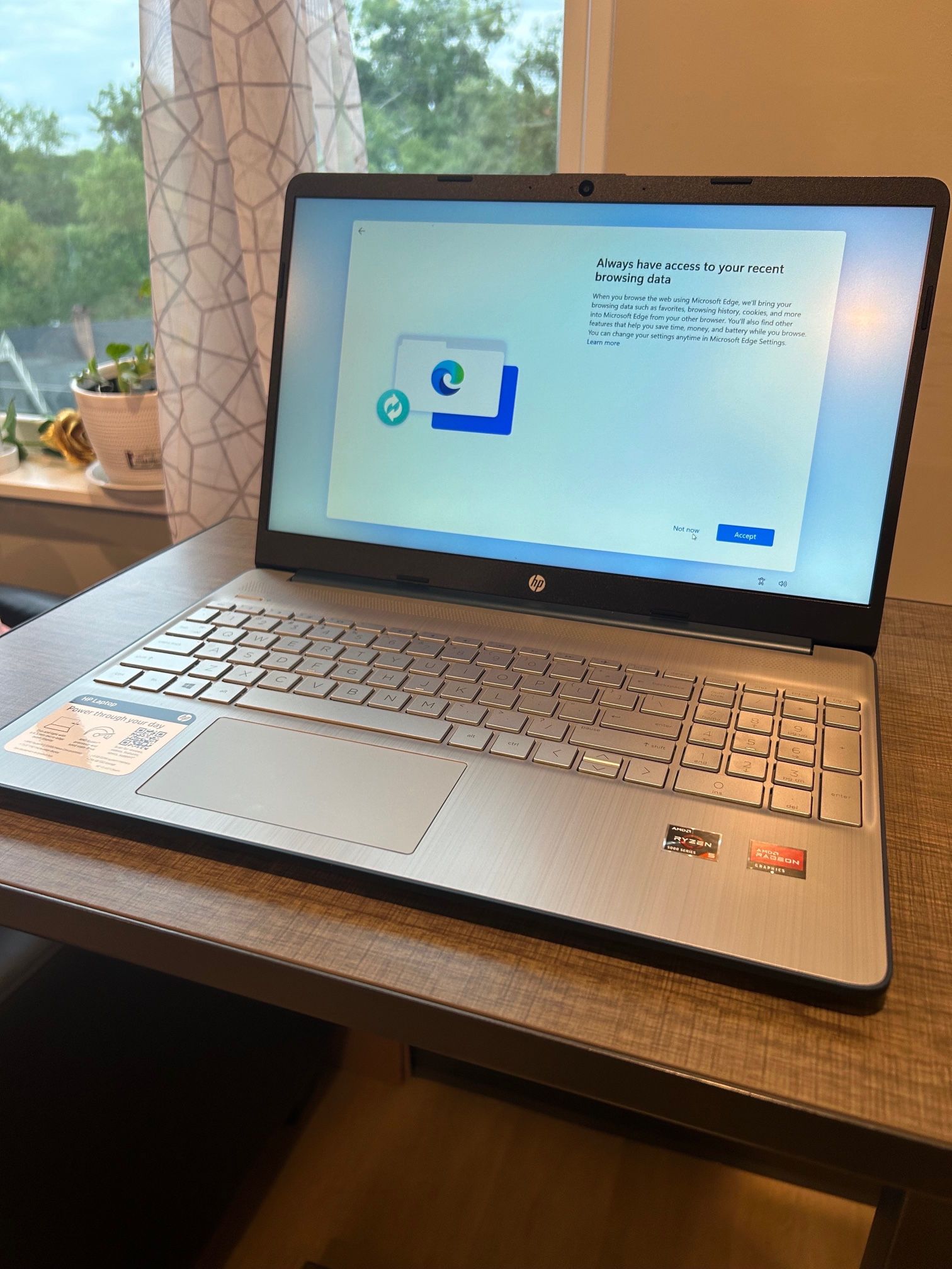 15.6 in HP Laptop 20GB RAM 512 GB storage AMD Ryzen 5 5500U (12 cores) Radeon Graphics Windows 11