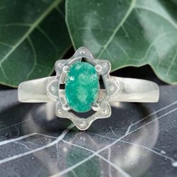 Emerald Silver 925