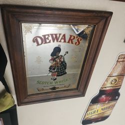 Dewars Bar Mirror