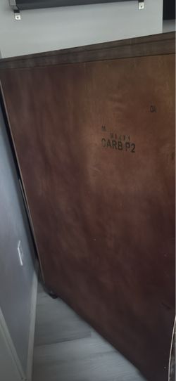 Brown dresser