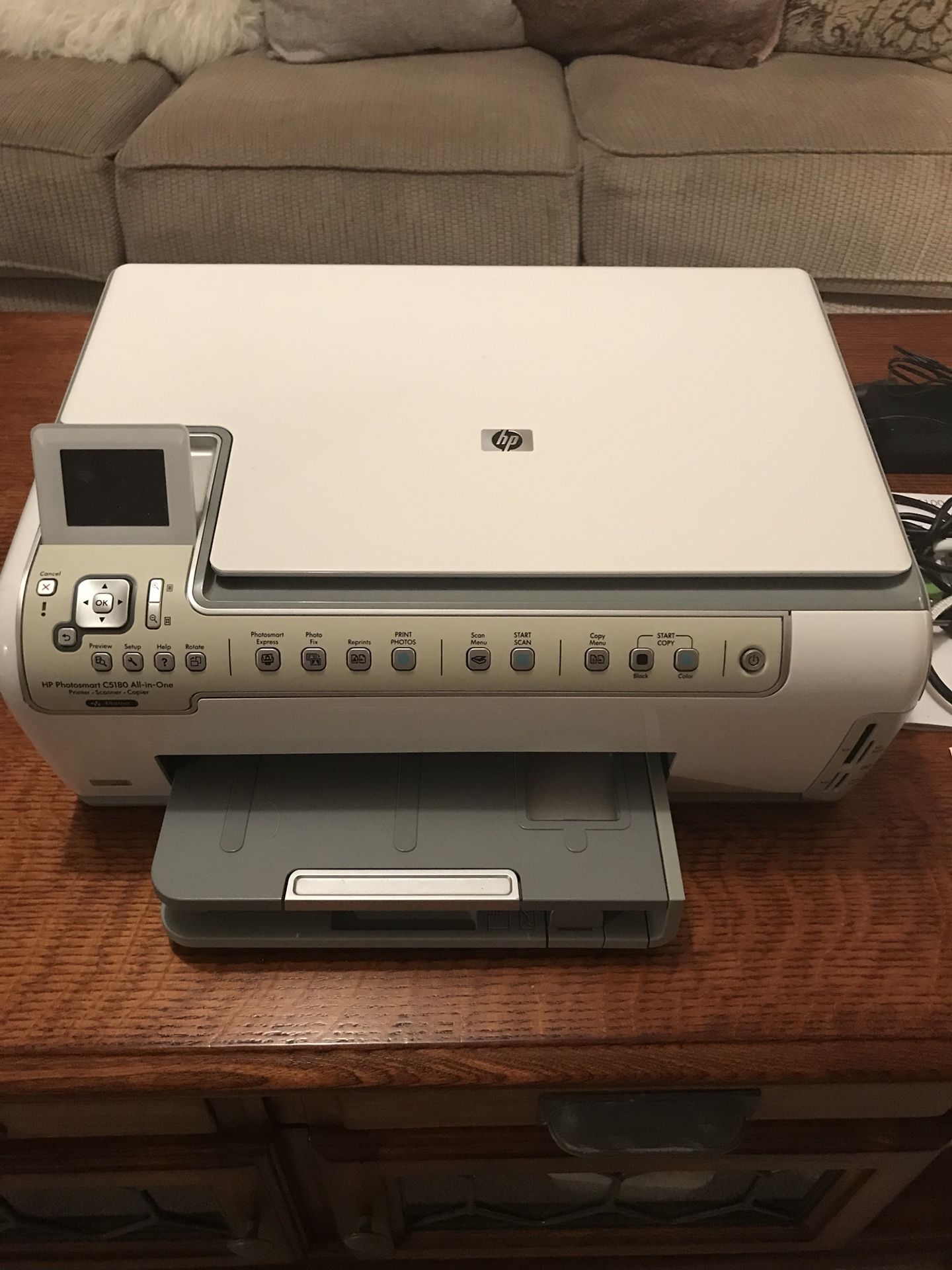 HP Photosmart C5180 All-in-One Printer • Scanner • Copier