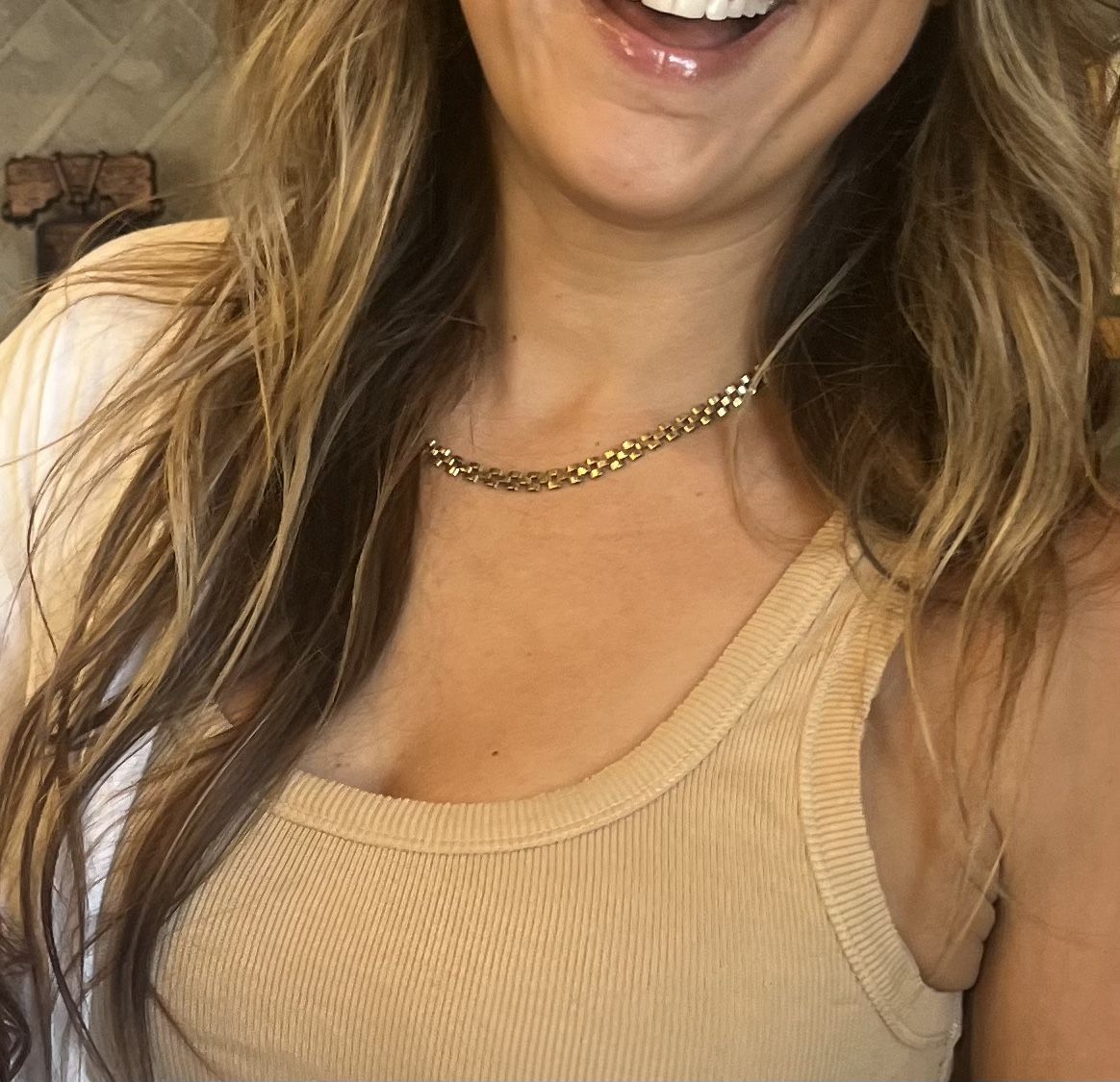 10k Gold Rolex Chain Necklace