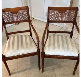 Matching arm chairs