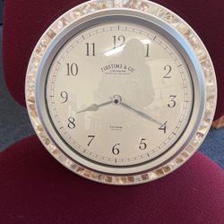 First Time & Co. Sophia Mosaic Wall Clock