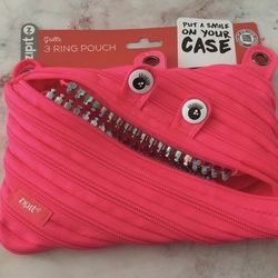 Pink Zipper Pouch