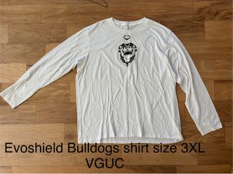 EvoShield Bulldogs Long Sleeve Shirt 3XL