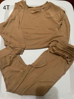 4T Bamboo jogger set