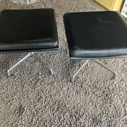 Two new Eames foot stools