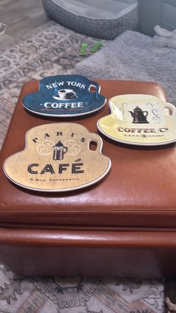 3 Sakura coffee break appetizer plates