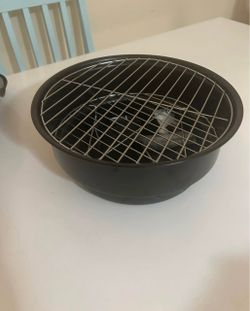 Round Portable Charcoal Grill