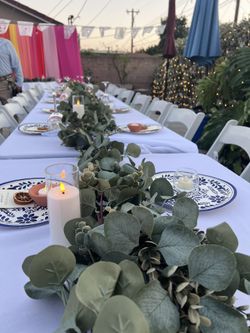 14 Faux Eucalyptus Runners