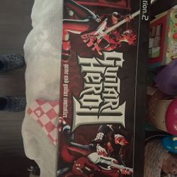 Guitar Hero2 Game N Guitar New $$$