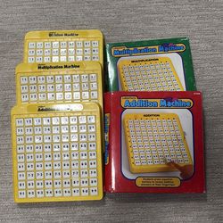 Lakeshore (3) Math machine Addition, Division & Multiplication