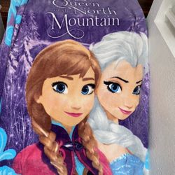 Beautiful Disney Frozen Elsa and Anna Fleece Blanket Size Individual ❄️💜 