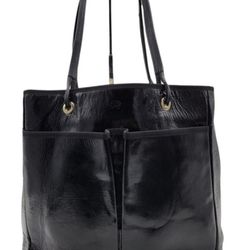 Anya Hindmarch London Black Synthetic Leather Tote