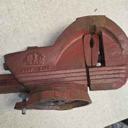 Wilton Shop King 3-1/2" Bench Vise, 
