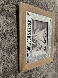 Worlds Best Uncle Picture Frame (New!)