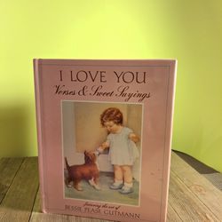 I Love You Verses &Sweet Saying By Gutmann-$5.00