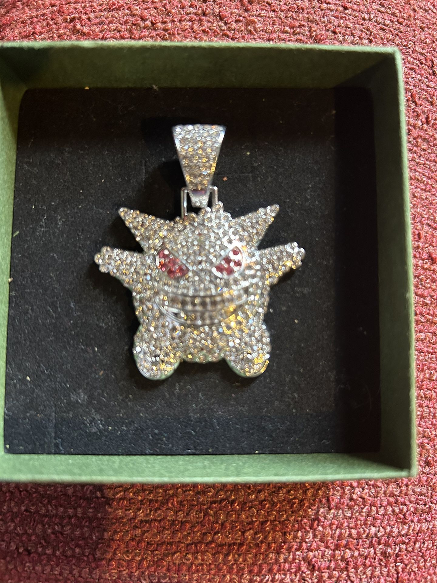 Gengar Silver Pendent