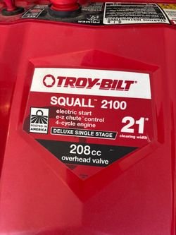 Troy-Bilt Snow Thrower