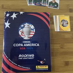 Copa America Sticker Book & Stickers!
