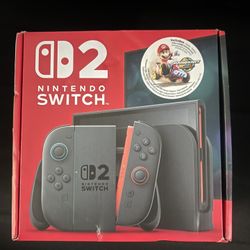 Sealed Launch Nintendo Switch 2 Mario Kart Bundle