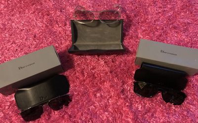 Dior and Fendi sunglasses