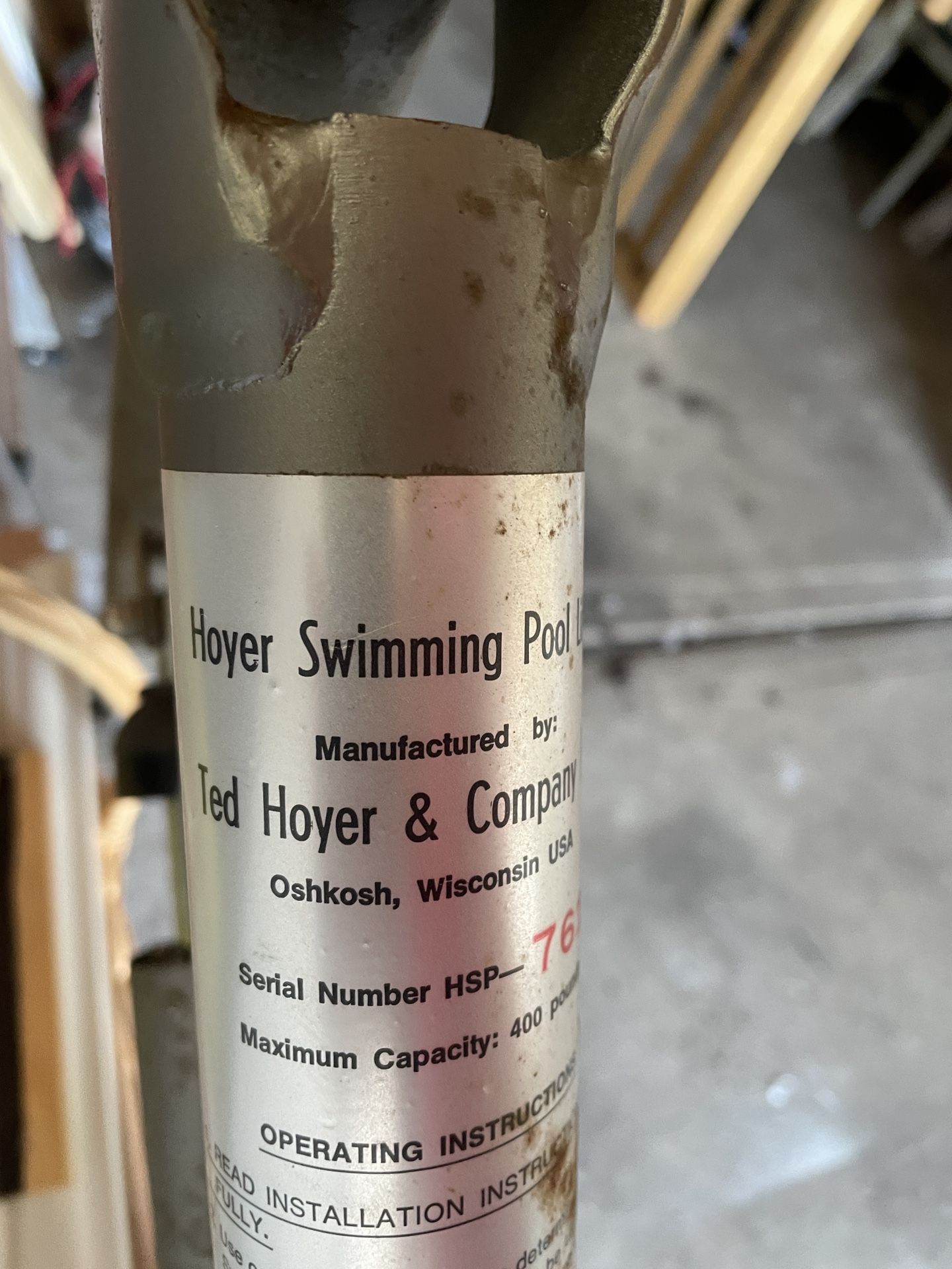 Medical Equipment   HOYER LIFT