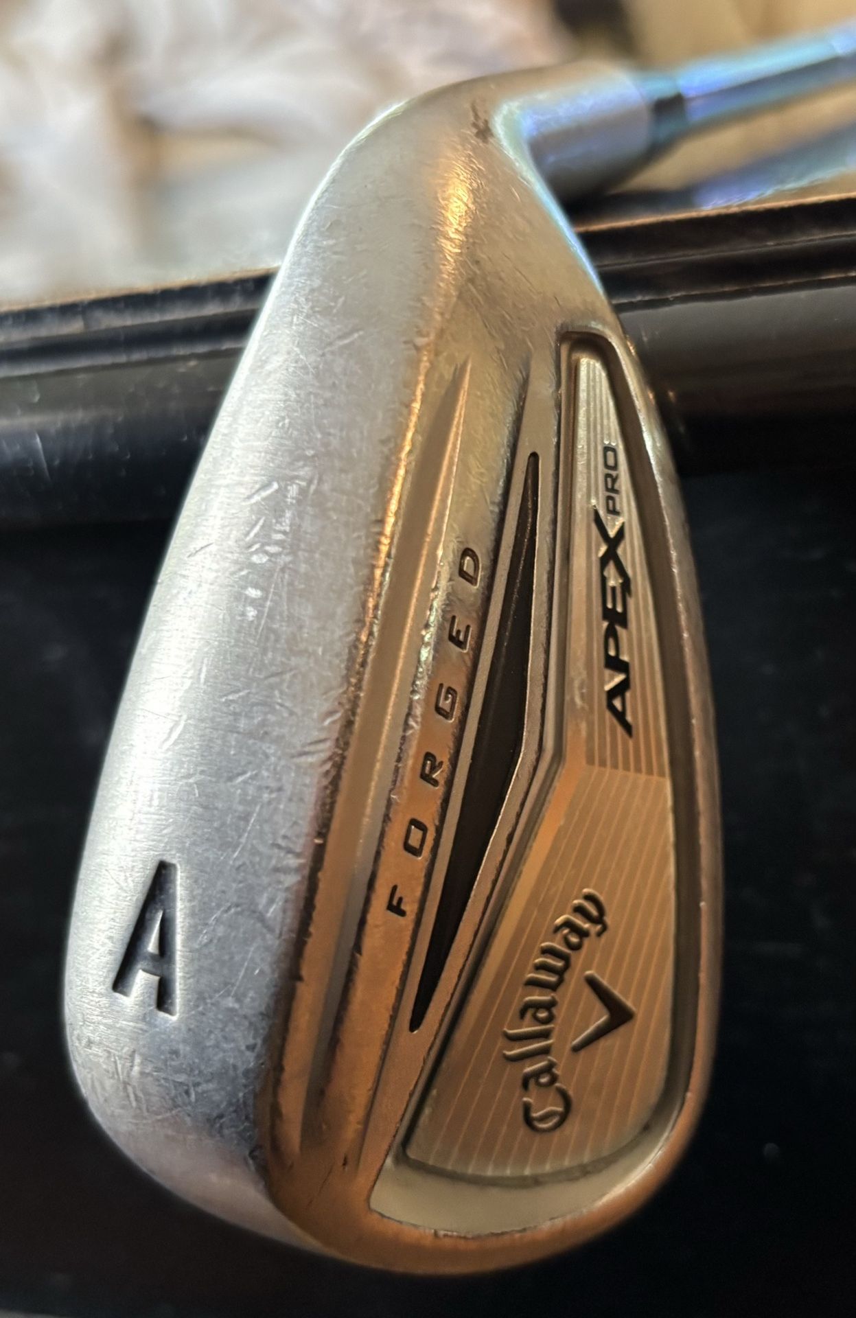 Callaway APEX PRO forged A gap wedge w/ KBS Tour V 110 “S” flex shaft