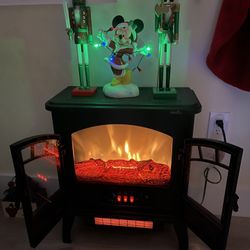 3D Duraflame Electric Fireplace Heater,$45 Cash Only 