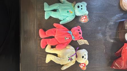 Ty Beanie Babies Bear Lot of 3