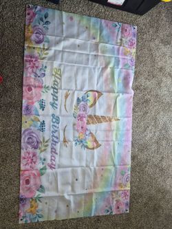 Unicorn backdrop