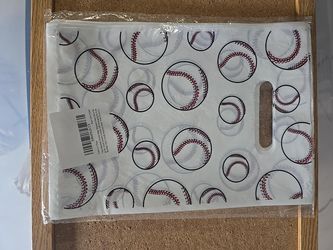 50-Pack Baseball Goodie Bags / Treat Bags – Brand New ⚾