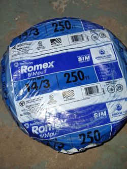 14/3 Romex Wire 250ft New