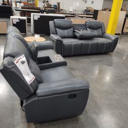New Recliner Sofa And Loveseat Both On Sale Now Don't Miss