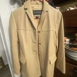 BANANA REPUBLIC WOMEN LEATHER JACKET 🧥 