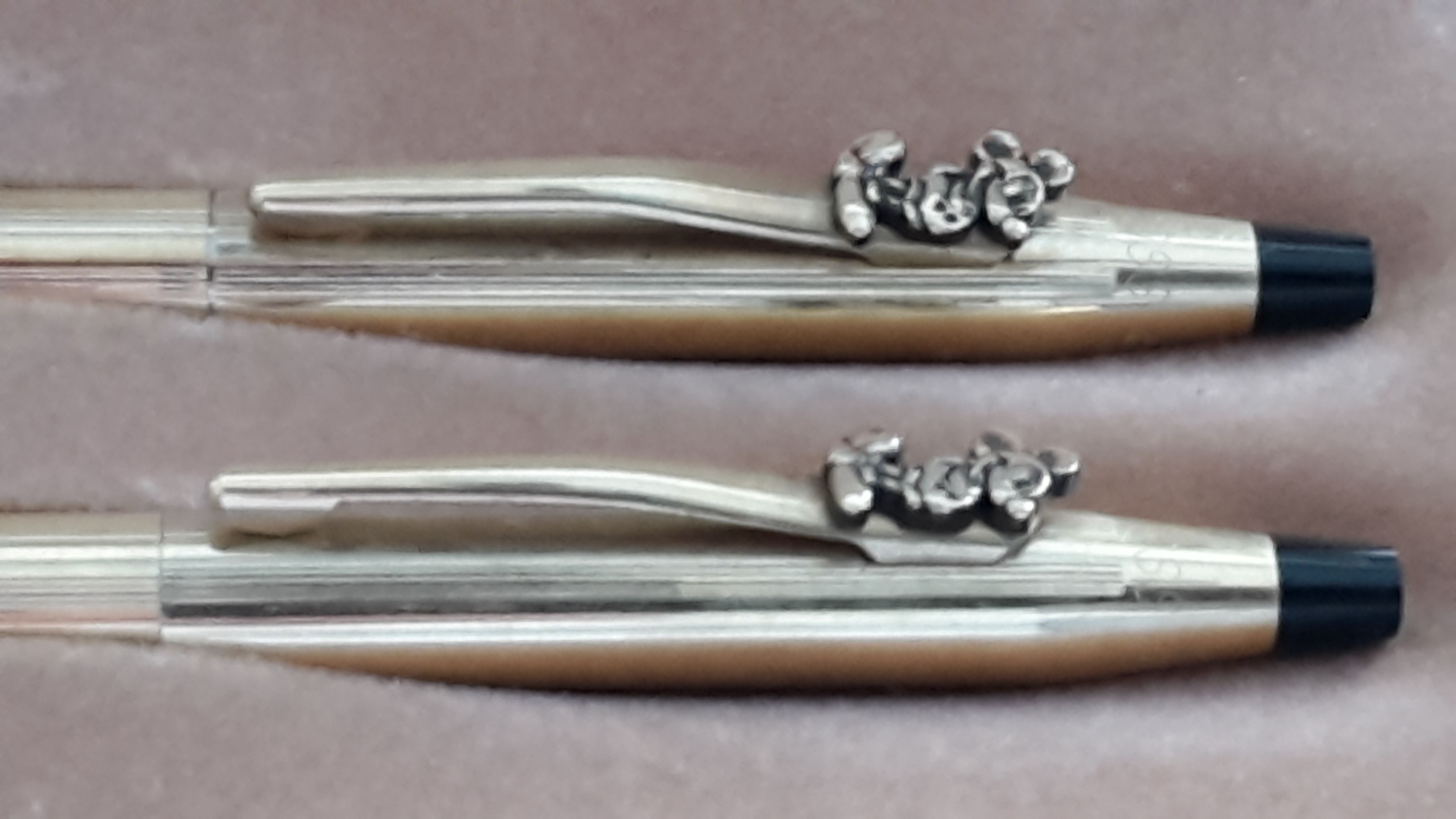 Mickey mouse cross pen set