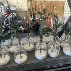 Glass jug arrangements