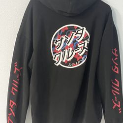 Black Men Jacket Size XL Brand Santa Cruz