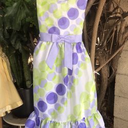 Polka Dot Girl Dress Size :6