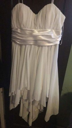 Dress white and beautifull